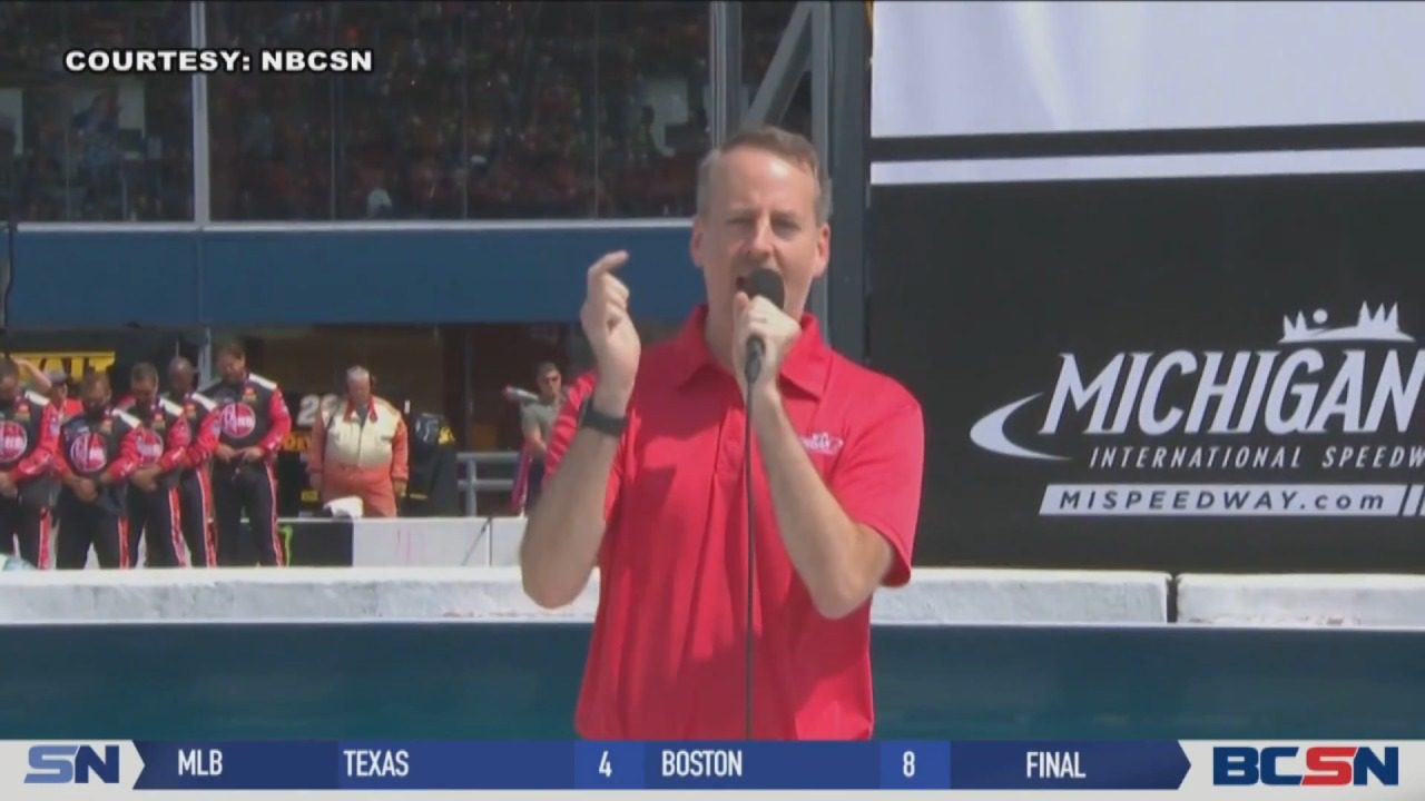 Father Geoff Rose in Spotlight at Michigan International Speedway