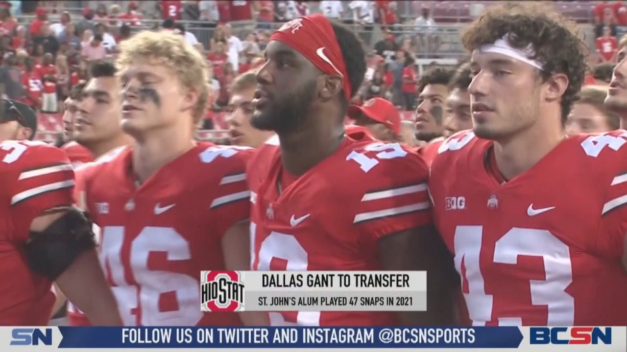 Ohio State's Dallas Gant Enters Transfer Portal