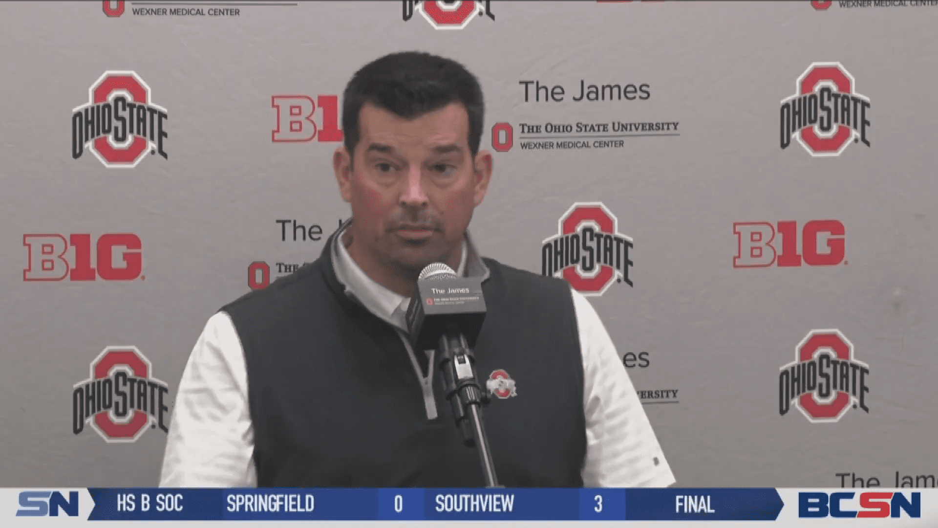 Ohio State's Day Not Happy with his Defense