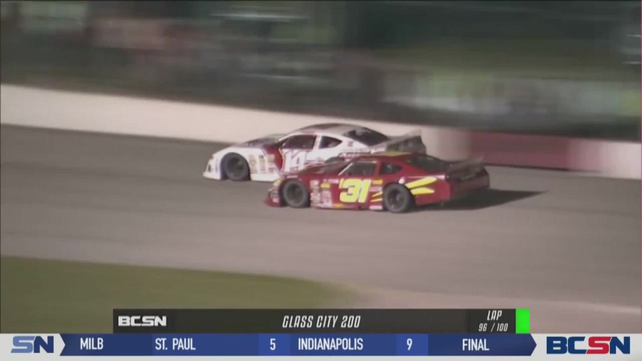 Glass City 200 Ends in Dramatic Fashion