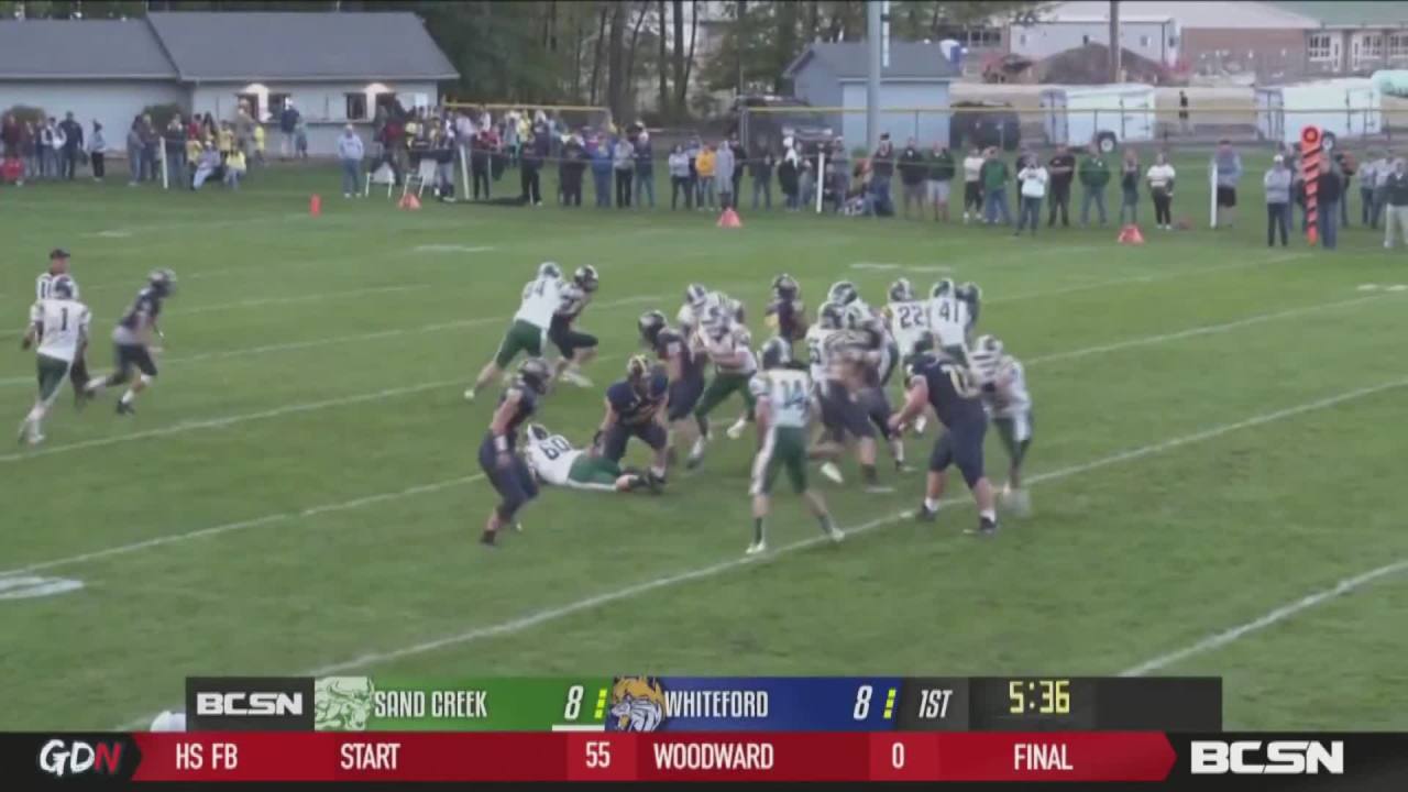 Whiteford Bobcats Win Big Over Sand Creek