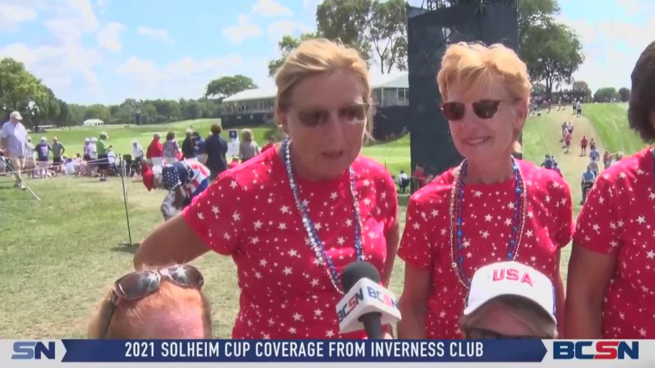 Fans Travel Near and Far for Solheim Cup