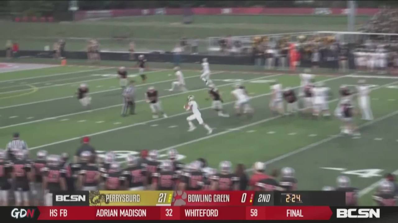 Perrysburg Jackets Sting Bowling Green, 35-0