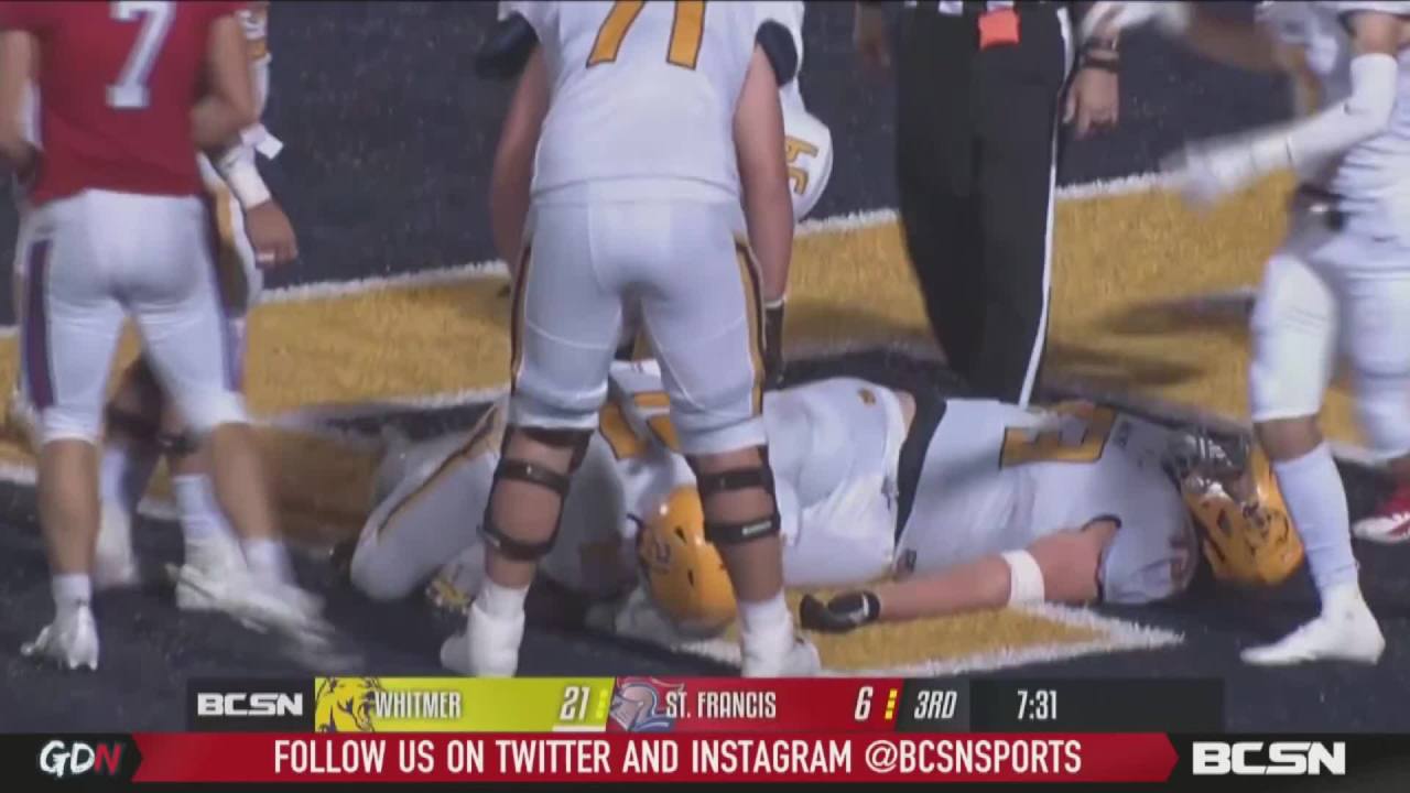 Whitmer Wins Big over St. Francis