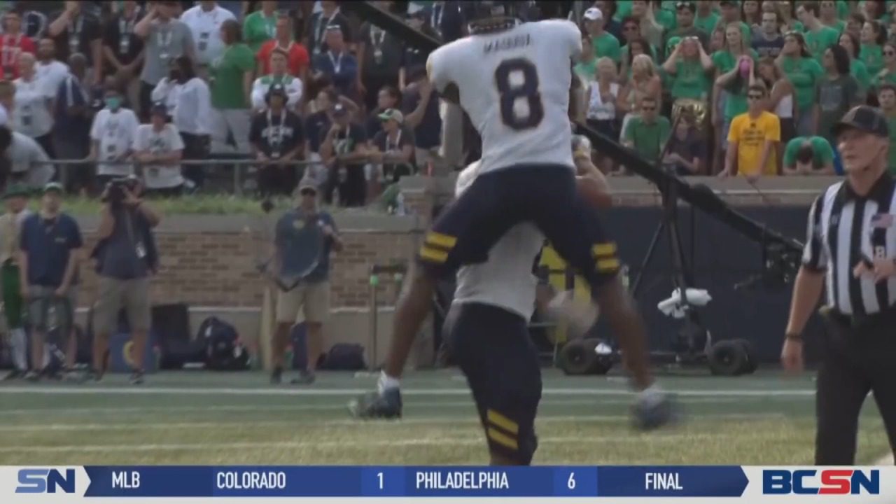 Upset Minded Toledo Puts a Scare into #8 Notre Dame