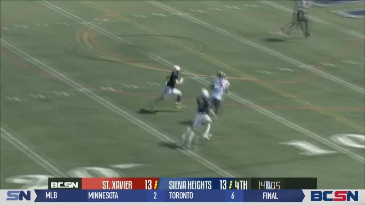 St. Xavier Stifles Siena Heights in Home Opener