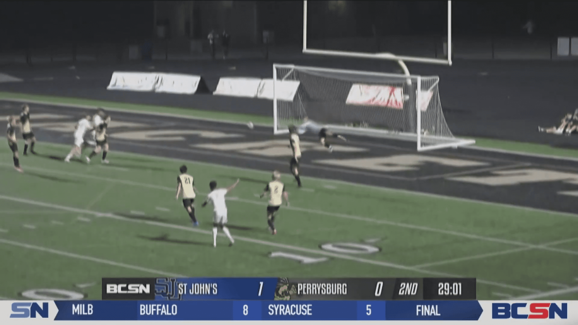 Strong Second Half Leads St. John's over Perrysburg