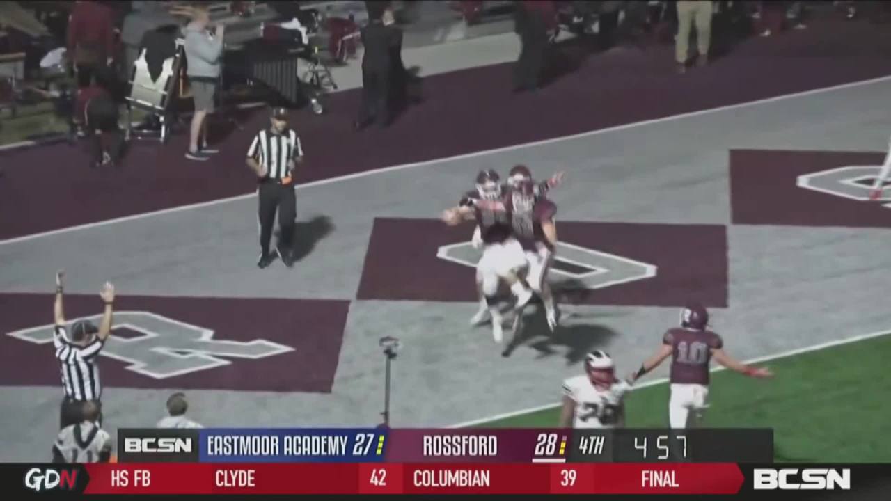 Rossford Wins Thriller Over Columbus Eastmoor