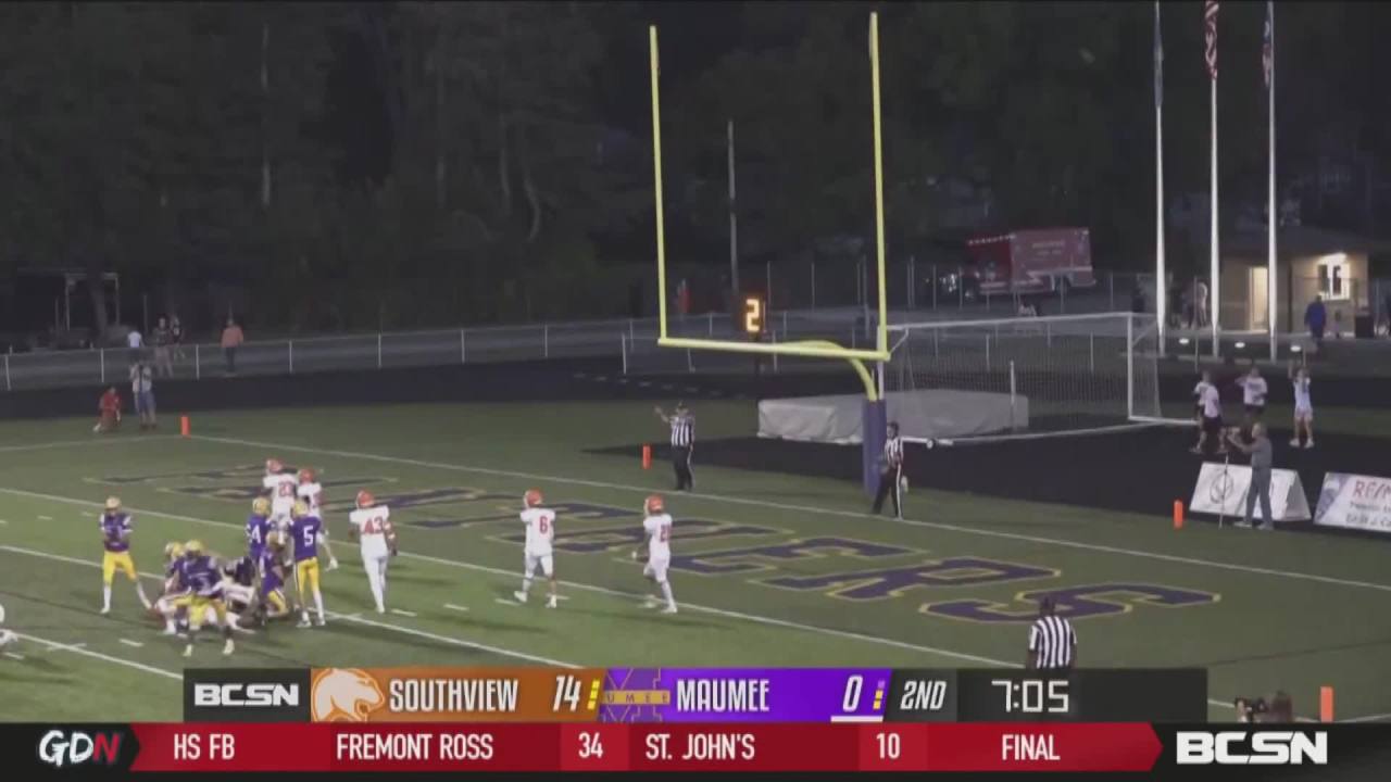 Southview's Isaac Sexton Carries Cougars to 42-3 Win