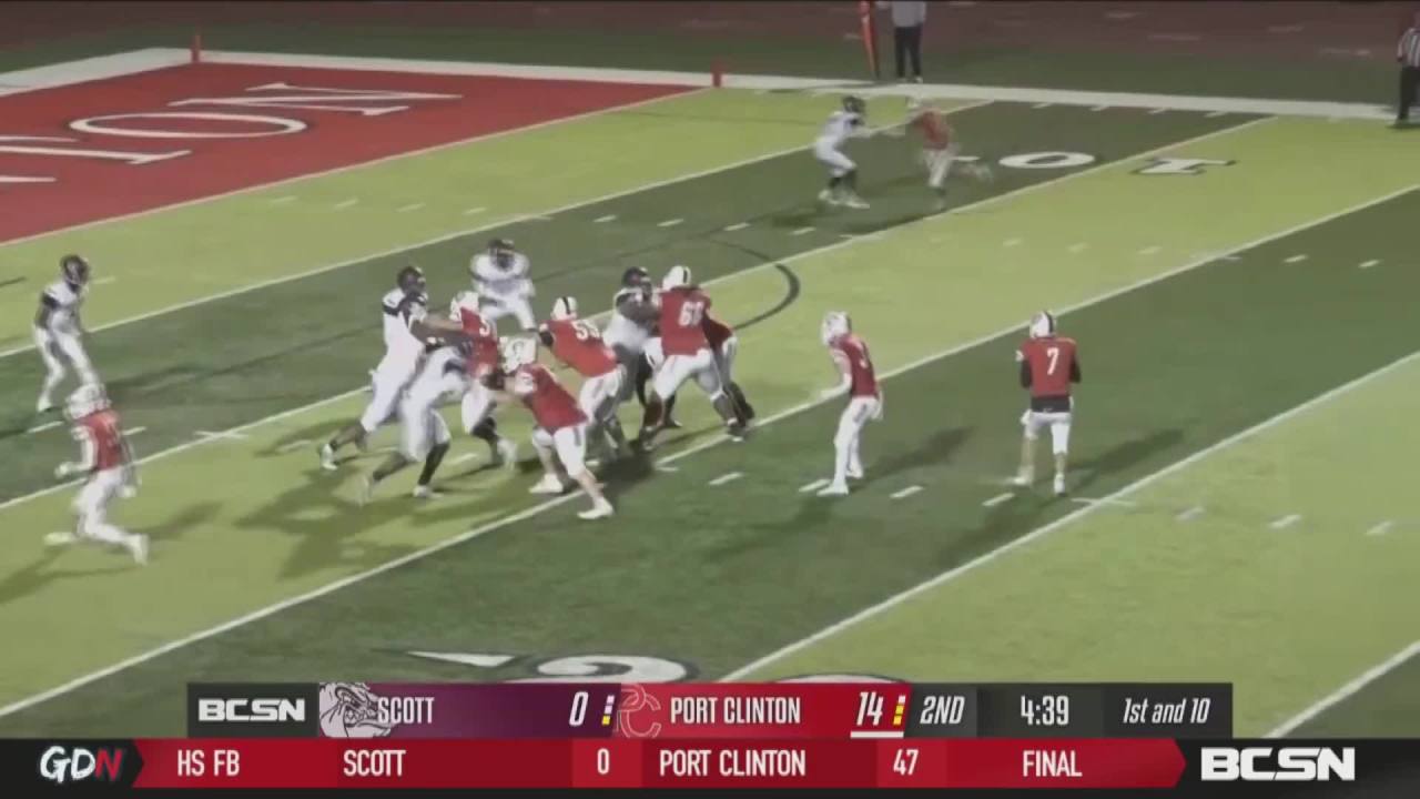 Port Clinton Shuts Out Scott