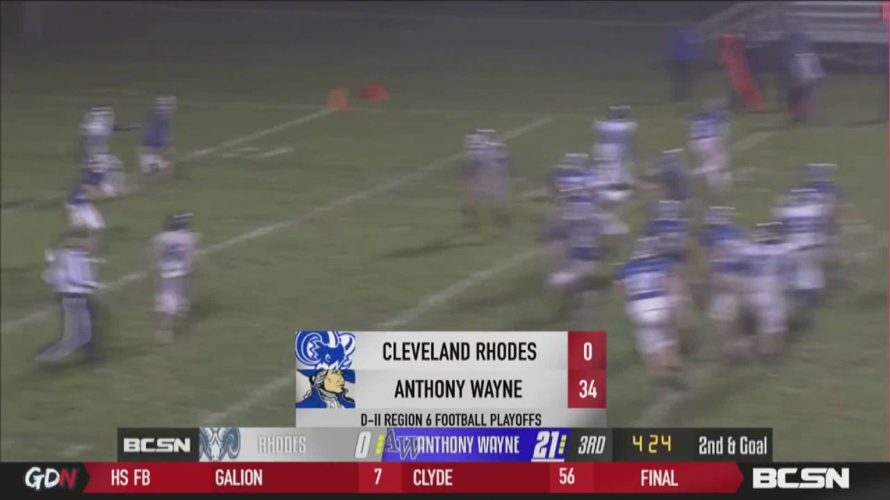 Anthony Wayne Defense Dominates in 34-0 Win