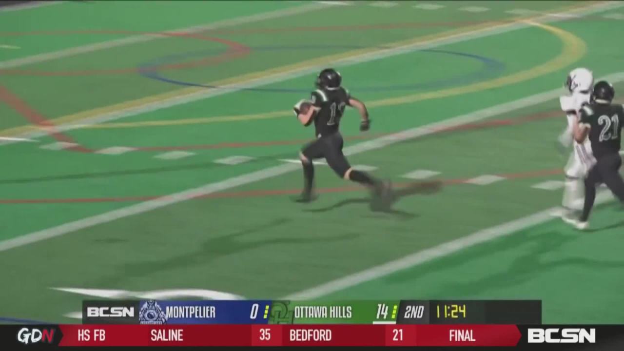 Ottawa Hills Rolls to 42-12 Win Over Montpelier