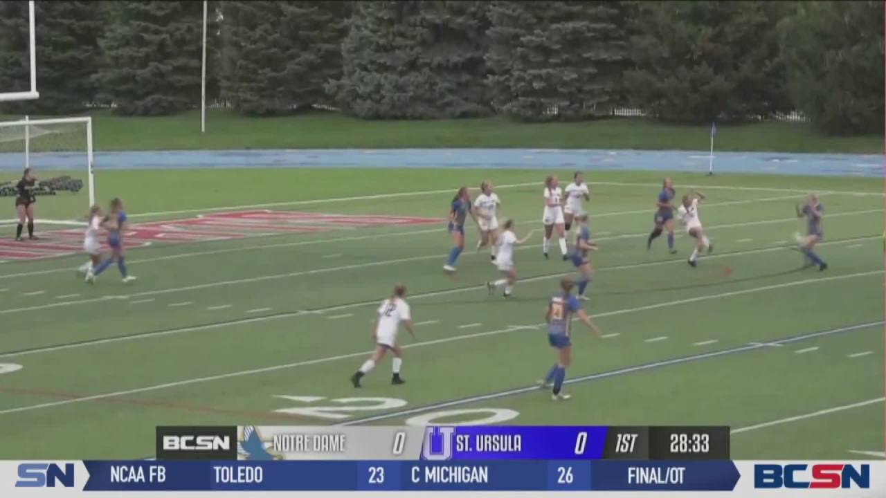 Despite the 0-0 Tie, Notre Dame Clinches Girls Soccer TRAC Title vs St. Ursula