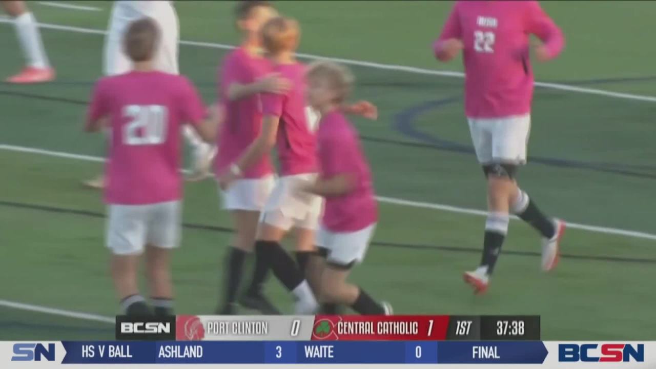 Central Catholic Piles it on Port Clinton, 8-1 Final