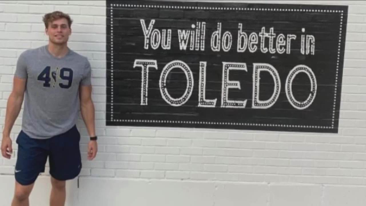 Rockets Punter Bailey Flint Quarterbacks Fundraising for Toledo Daycare