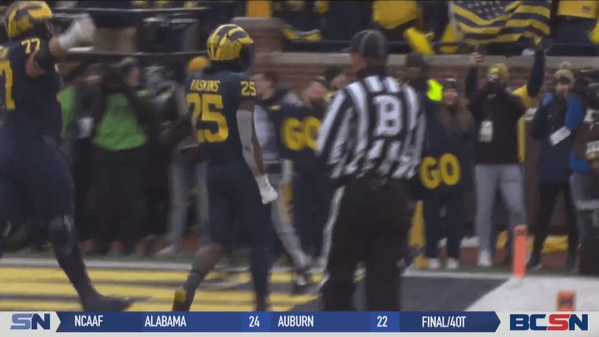 Haskins Five Touchdowns Leads No. 5 Michigan Over No. 2 Ohio State