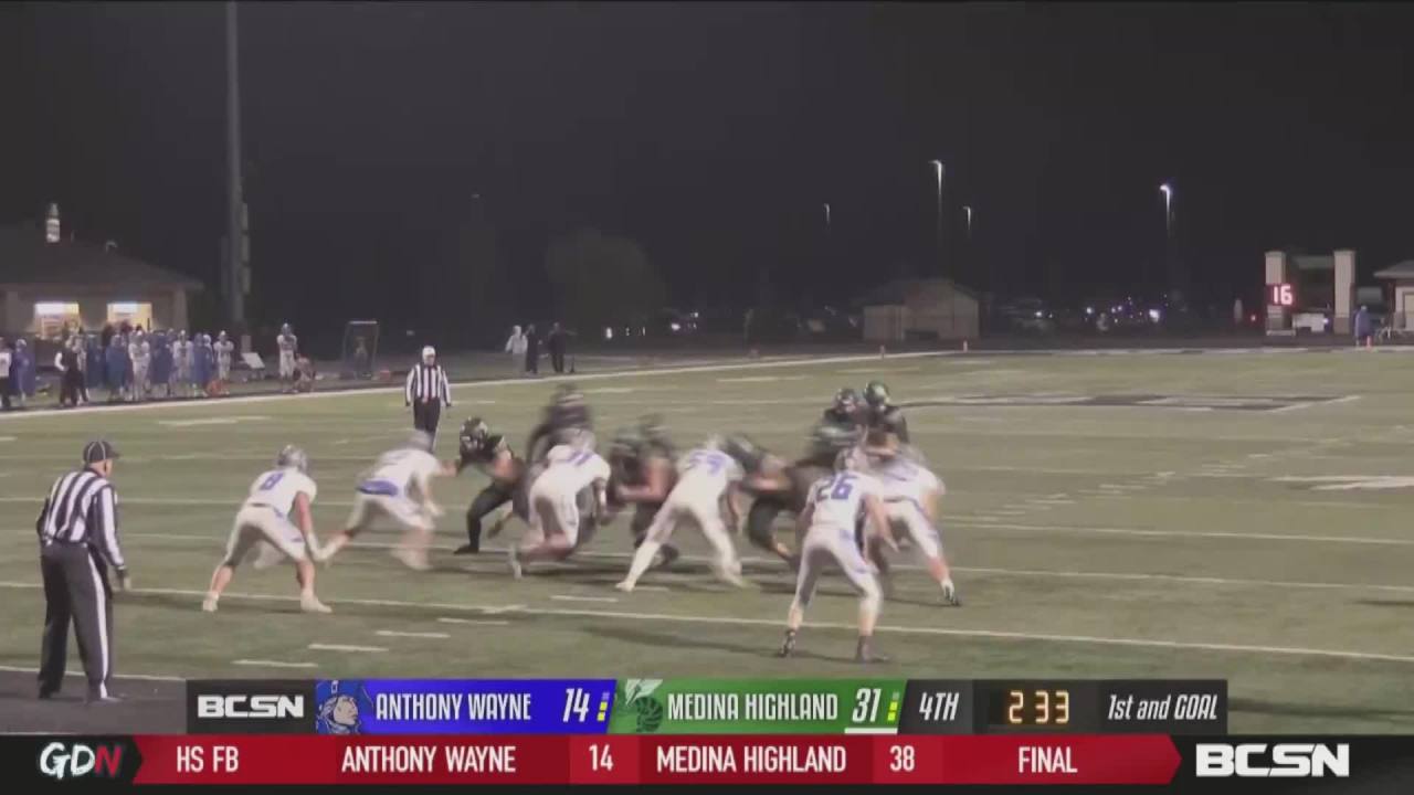 Anthony Wayne's Special Season Ends at Highland