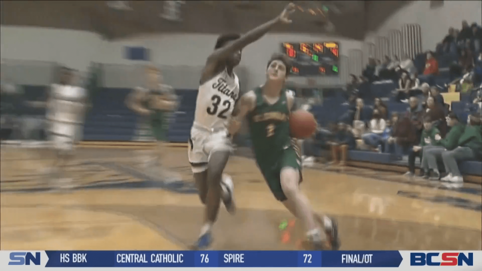 Clutch Free Throws Lift Eagles Past Titans