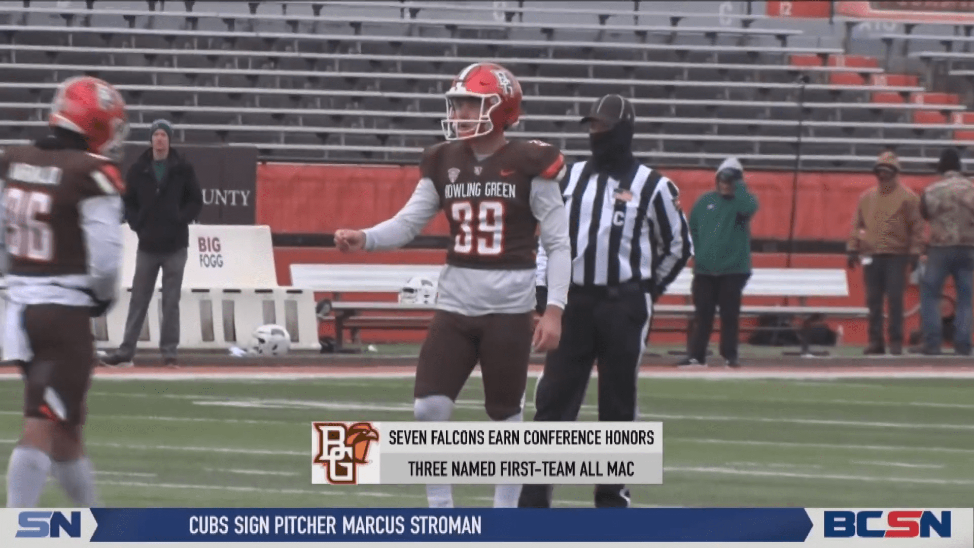 Three Falcons Fly to First Team All-MAC