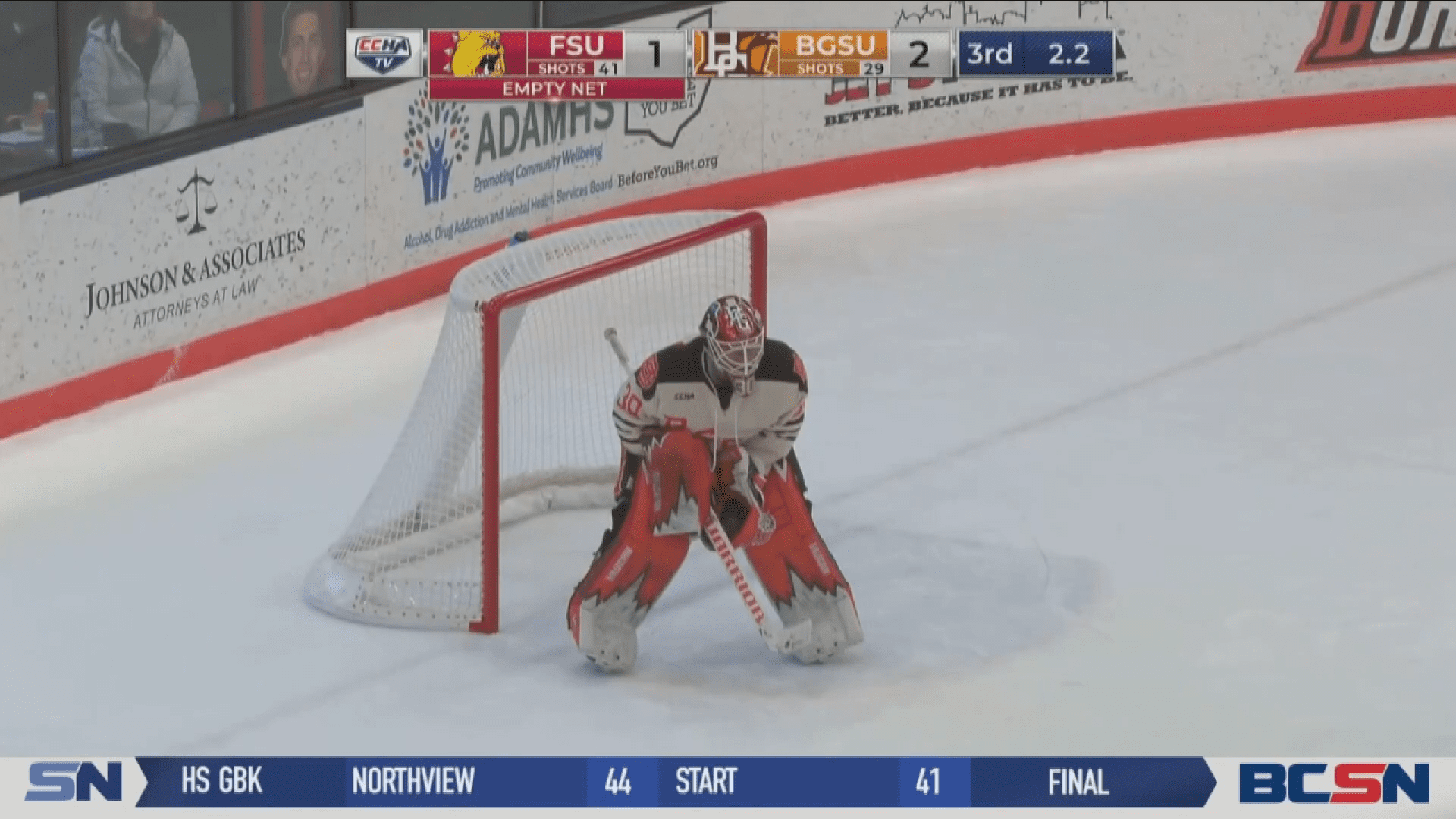 BGSU Earns CCHA Honors