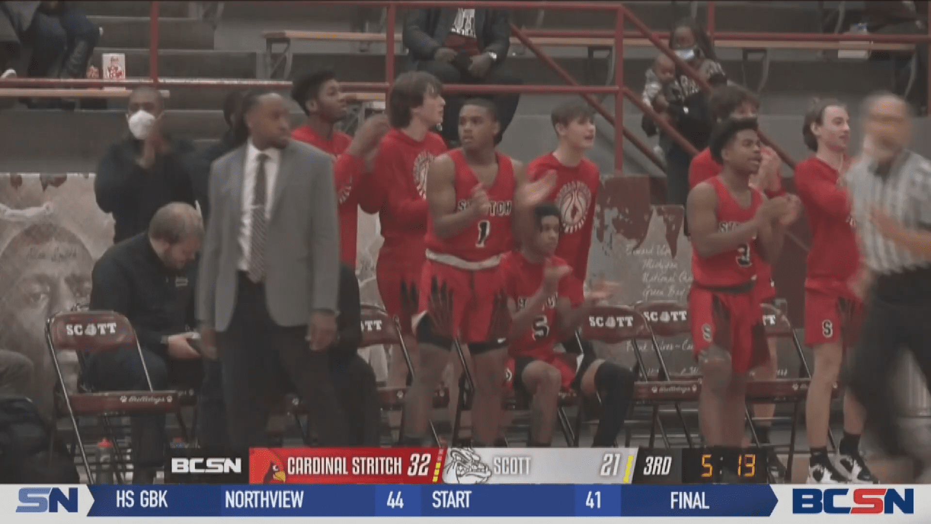 Cardinal Stritch Holds off Scott for Road Win
