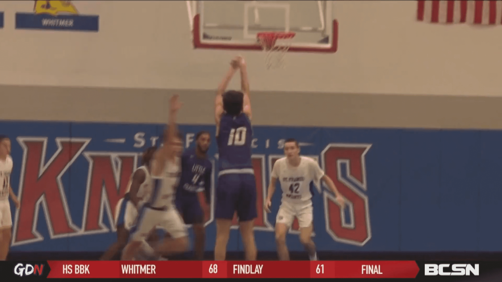 Fremont Ross Holds on for 56-55 Win over St. Francis