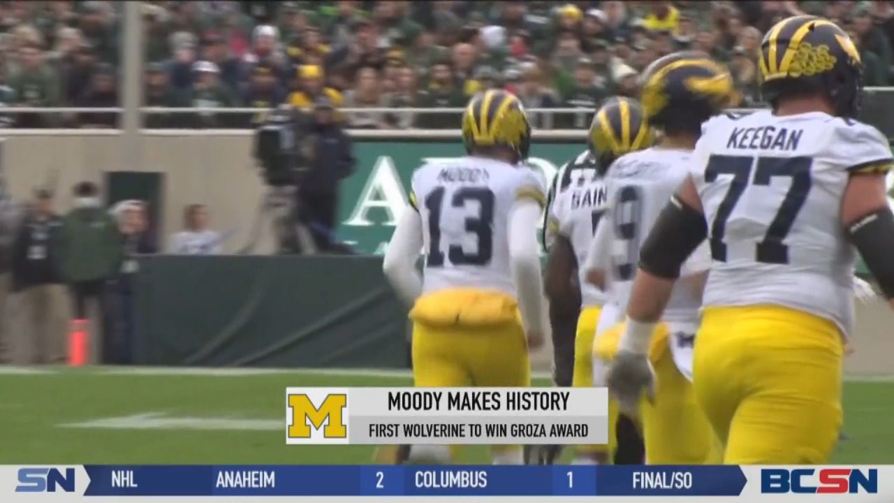Jake Moody Makes History Winning the Lou Groza Award