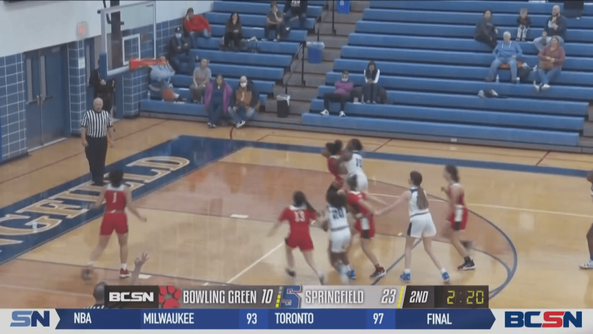 Carruthers Nets 25, Leads Springfield over Bowling Green