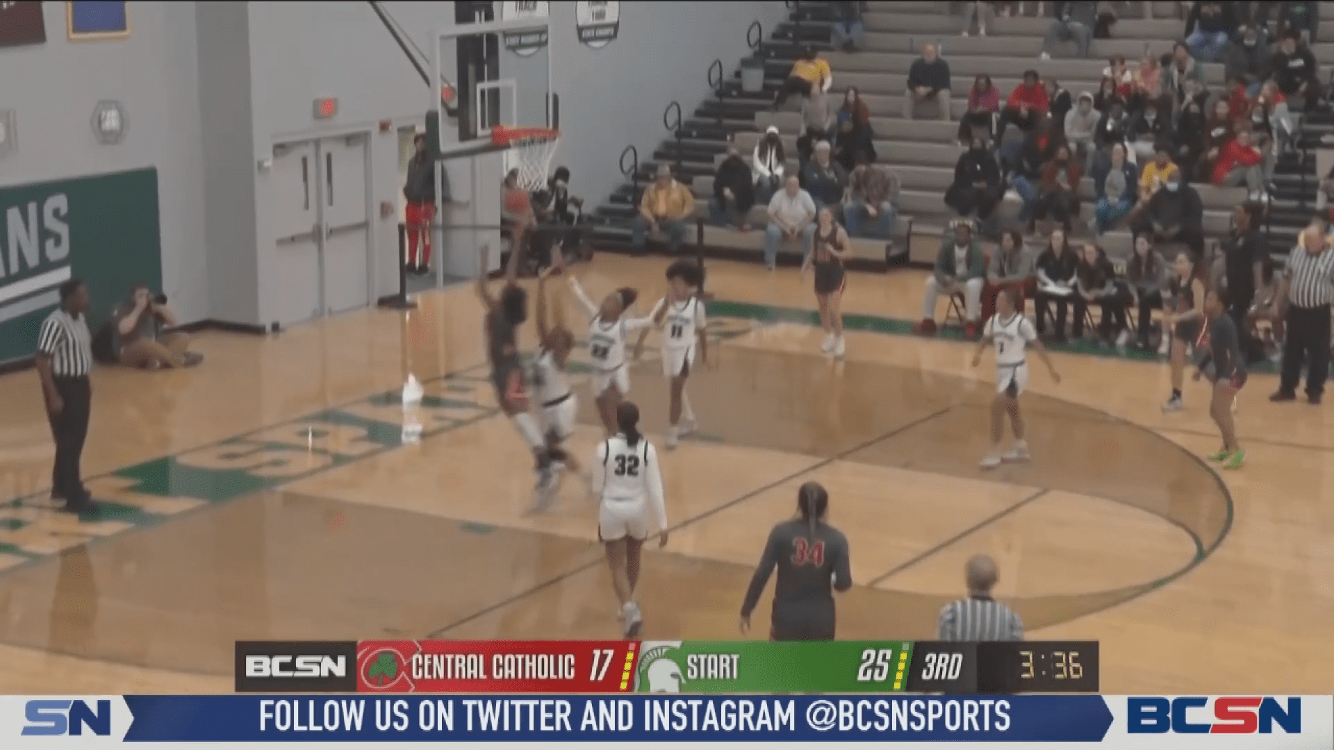 Irish Top Spartans 43-38