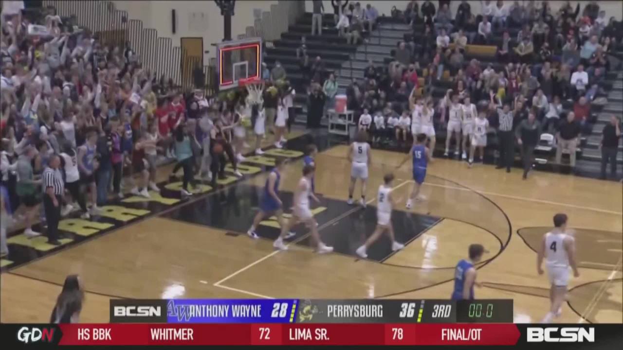 Perrysburg Stings Anthony Wayne 63-52