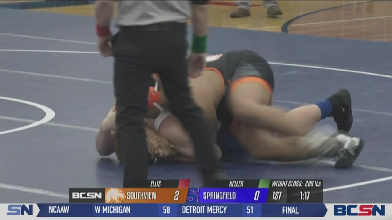 Southview Grapplers Top Blue Devils 48-30