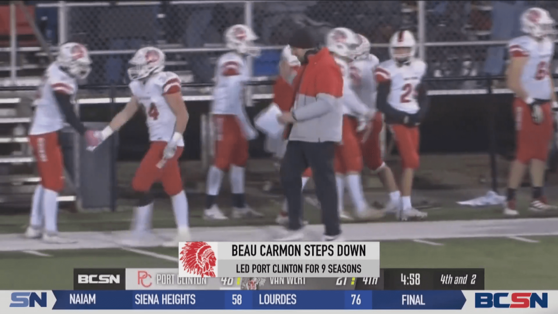 Beau Carmon Steps Down as Port Clinton Head Coach