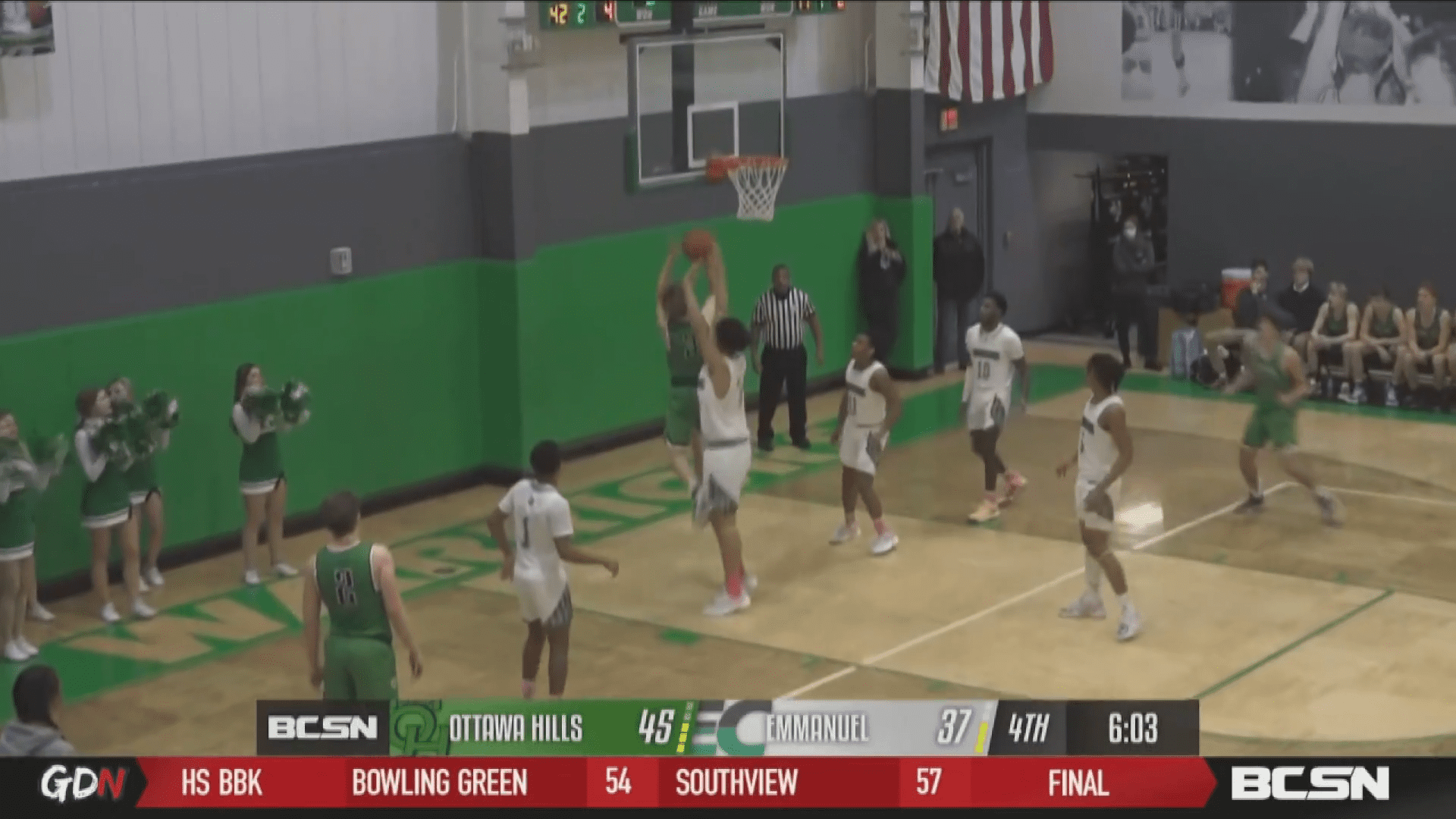 Green Bears Bounce Back to Take Down the Warriors