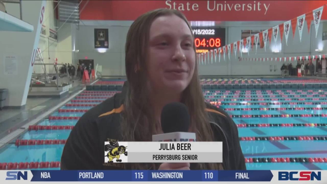 Napoleon Boys, Perrysburg Girls Win NLL Swim and Dive Championships