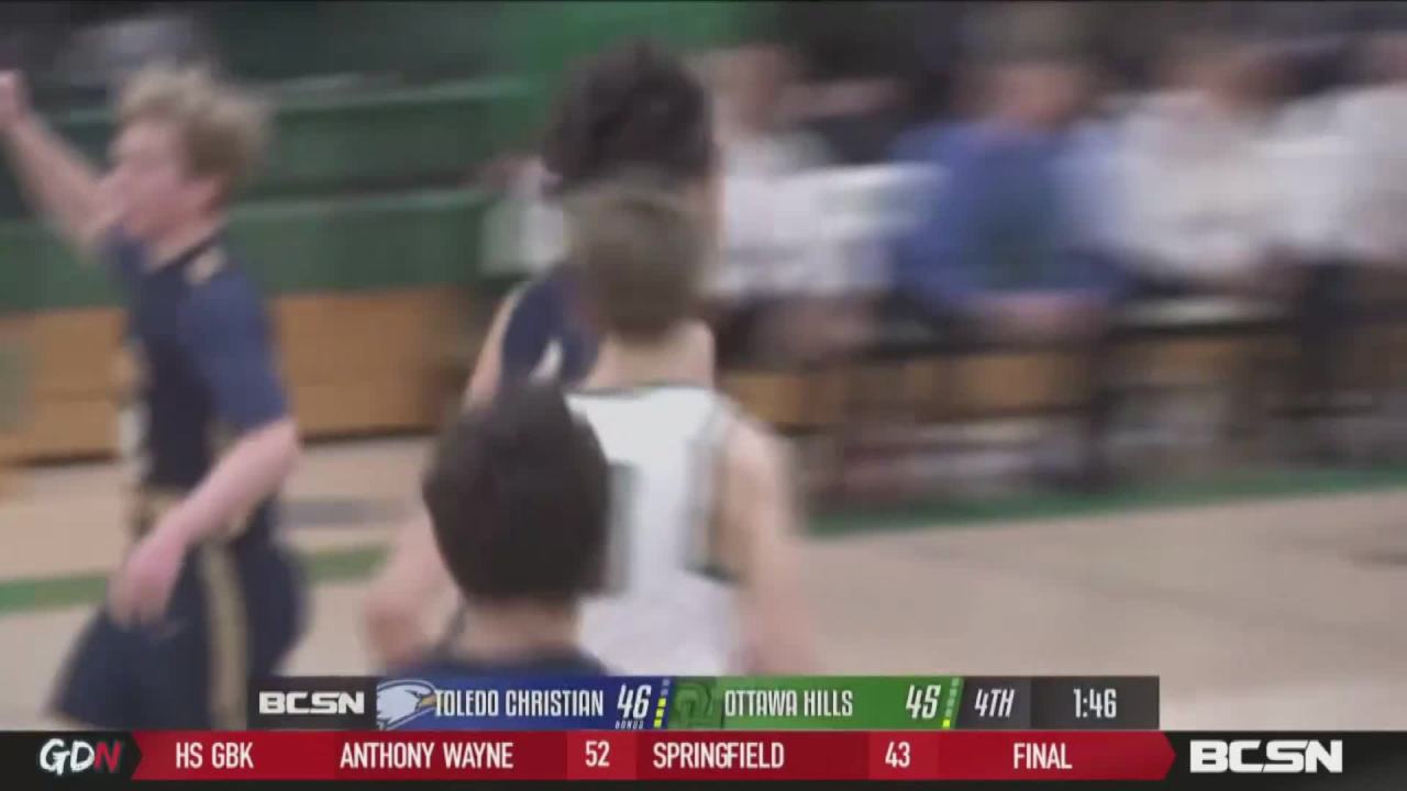 Toledo Christian Clips Ottawa Hills by One