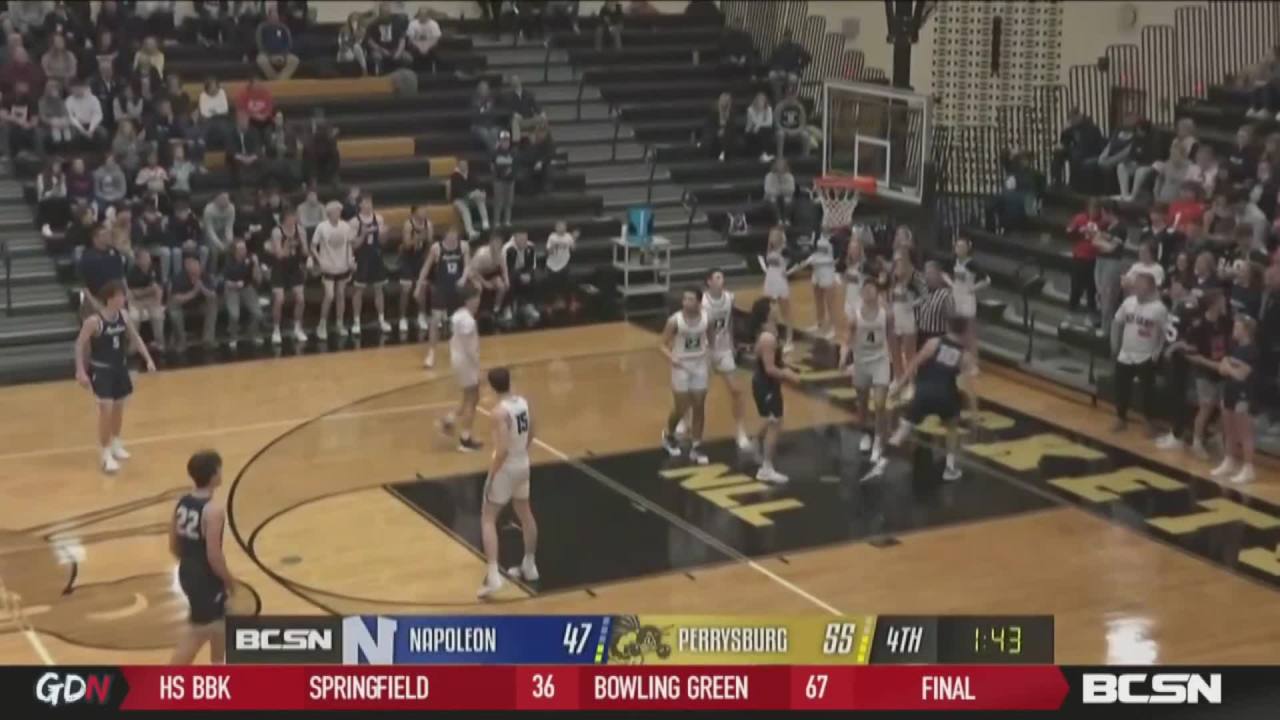 Perrysburg Holds on at Home against Napoleon