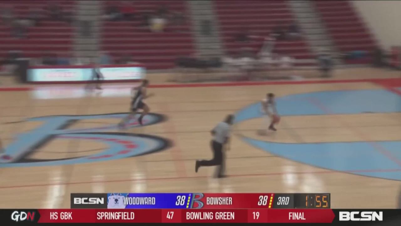 Bowsher Pulls Away for 66-58 Victory against Woodward