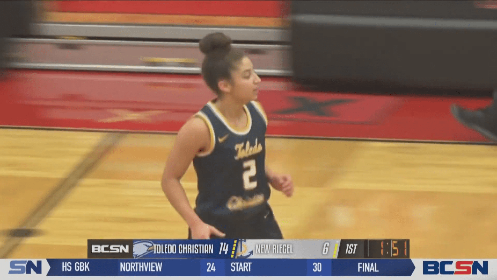 Toledo Christian Rolls New Riegel, Advances to Elida