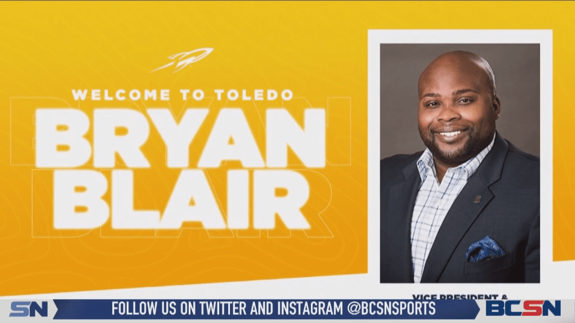 Toledo Hires Bryan Blair as Athletic Director