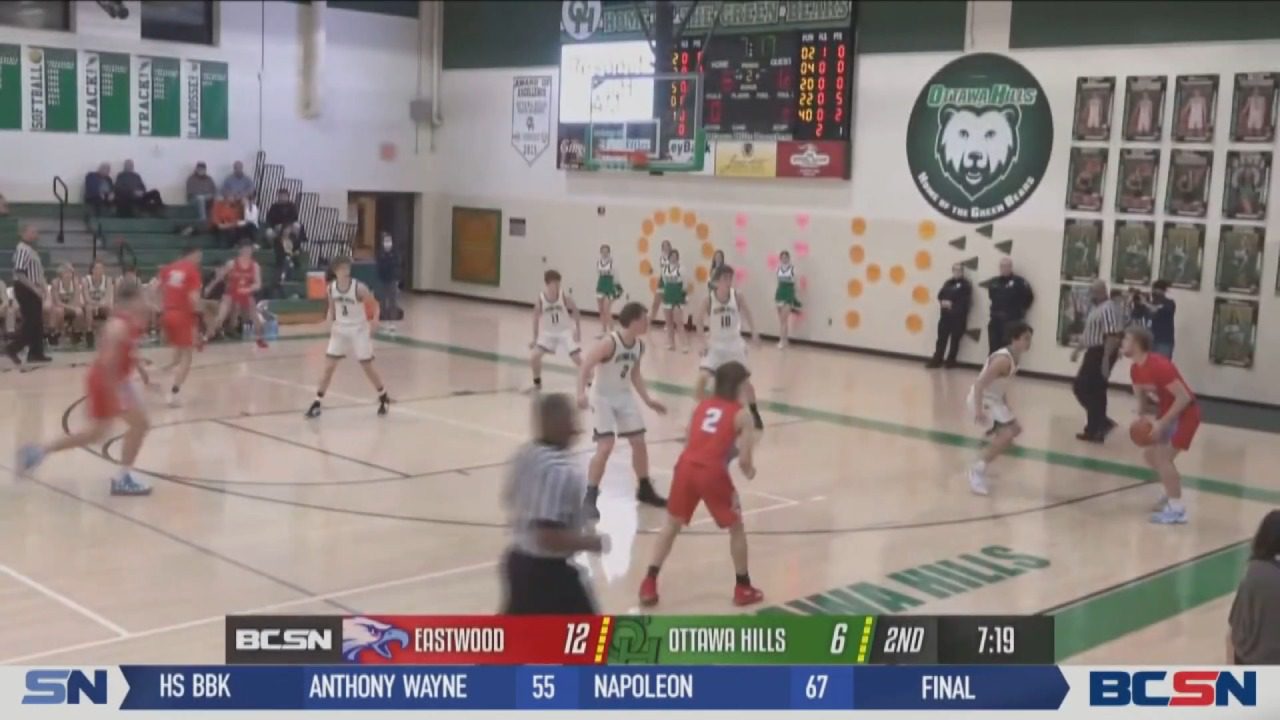 Eastwood Holds Off Ottawa Hills Rally for Boys Hoops Victory