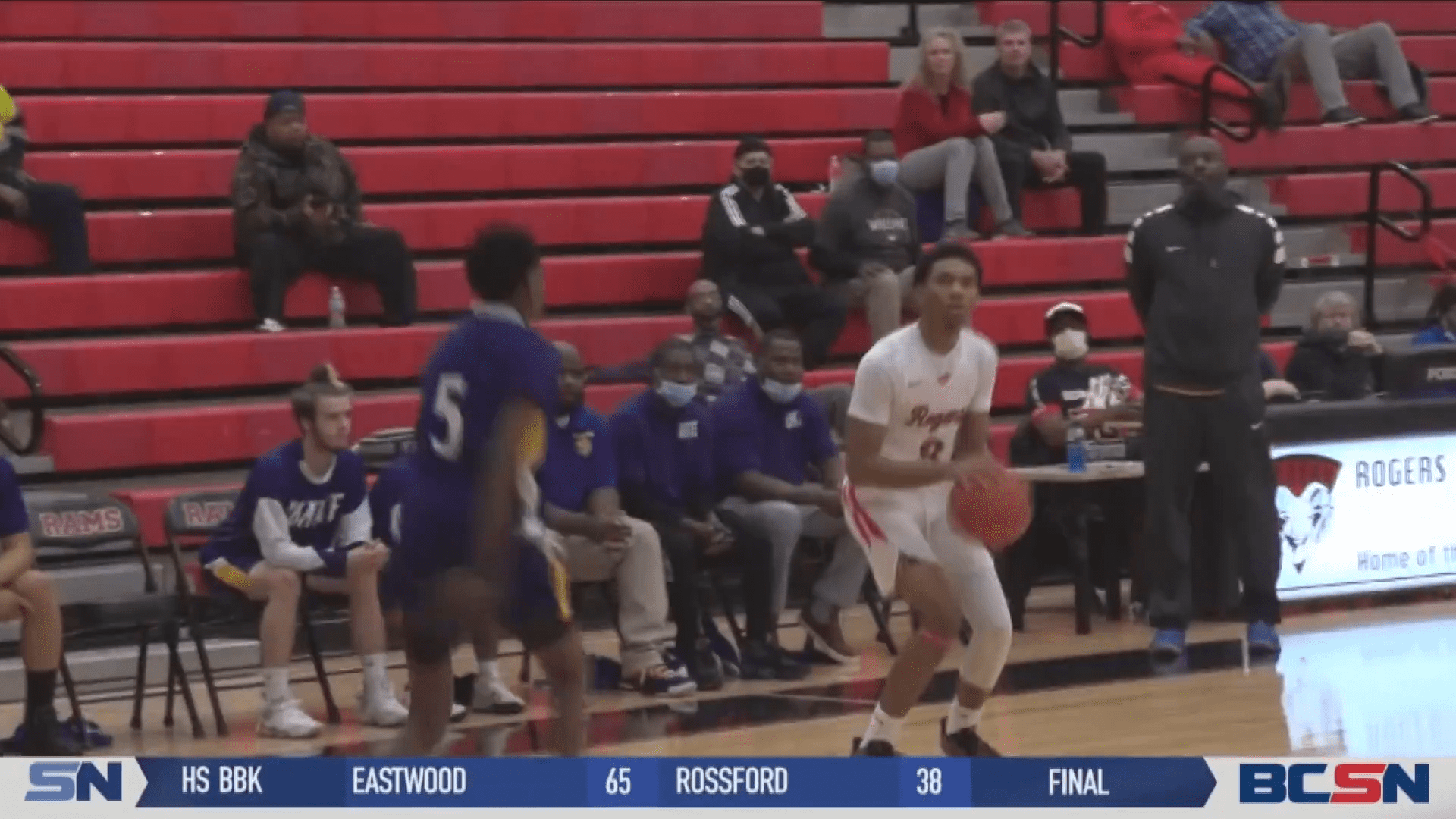 Hudspeth Leads Rogers to Senior Night win vs Waite