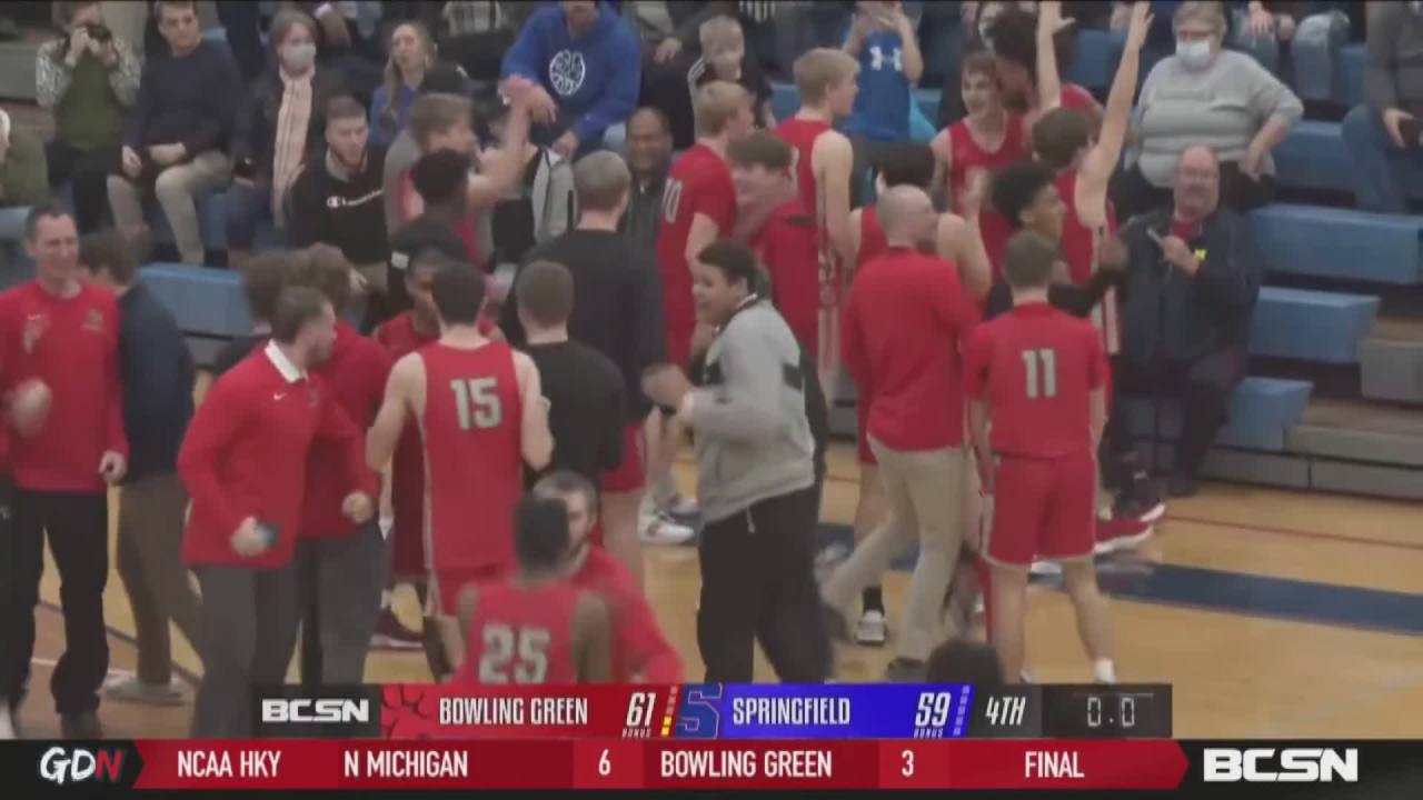 Ryan Jackson Beats Buzzer, Leads Bowling Green over Springfield
