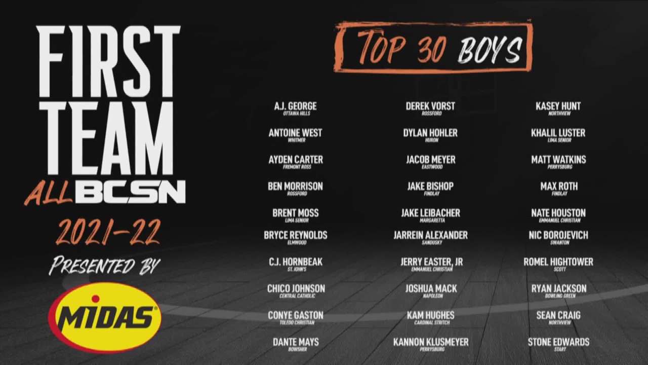 First Team All BCSN Top 30 Boys Revealed