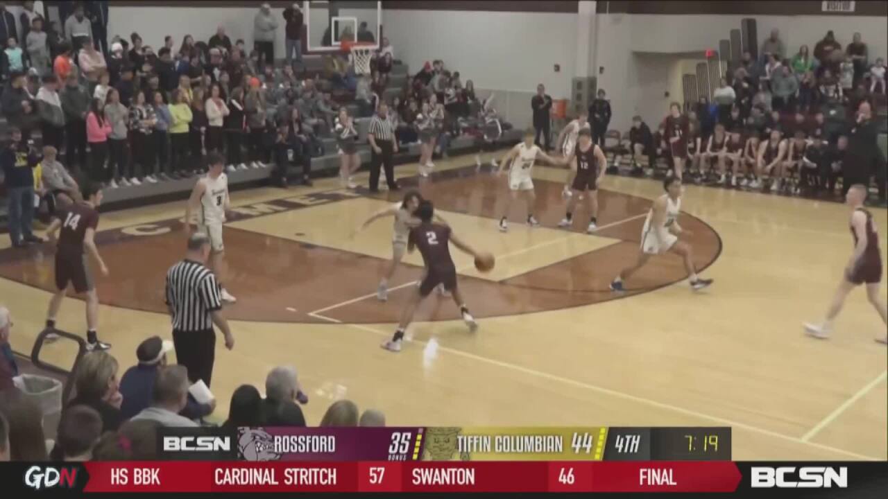 Tiffin Columbian Keeps Rossford out of Reach