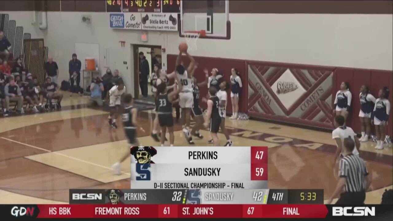 Balanced Effort Puts Blue Streaks Past Perkins