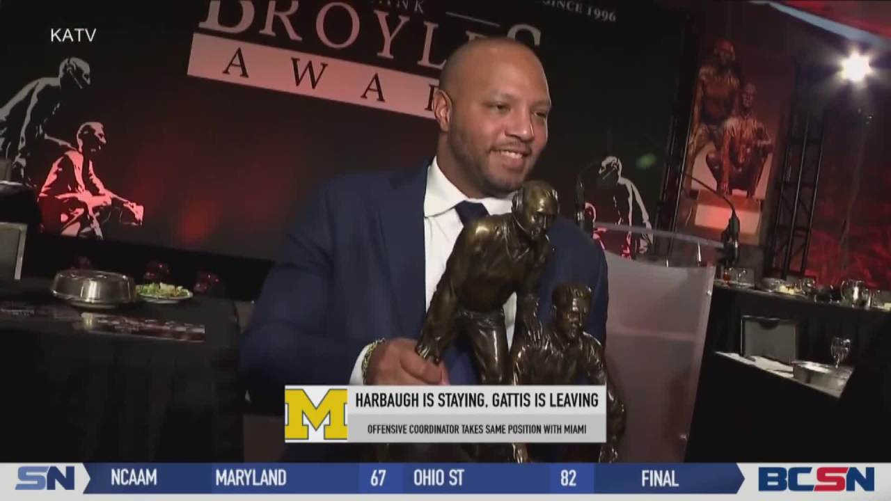 Gattis Leaving Michigan for Miami