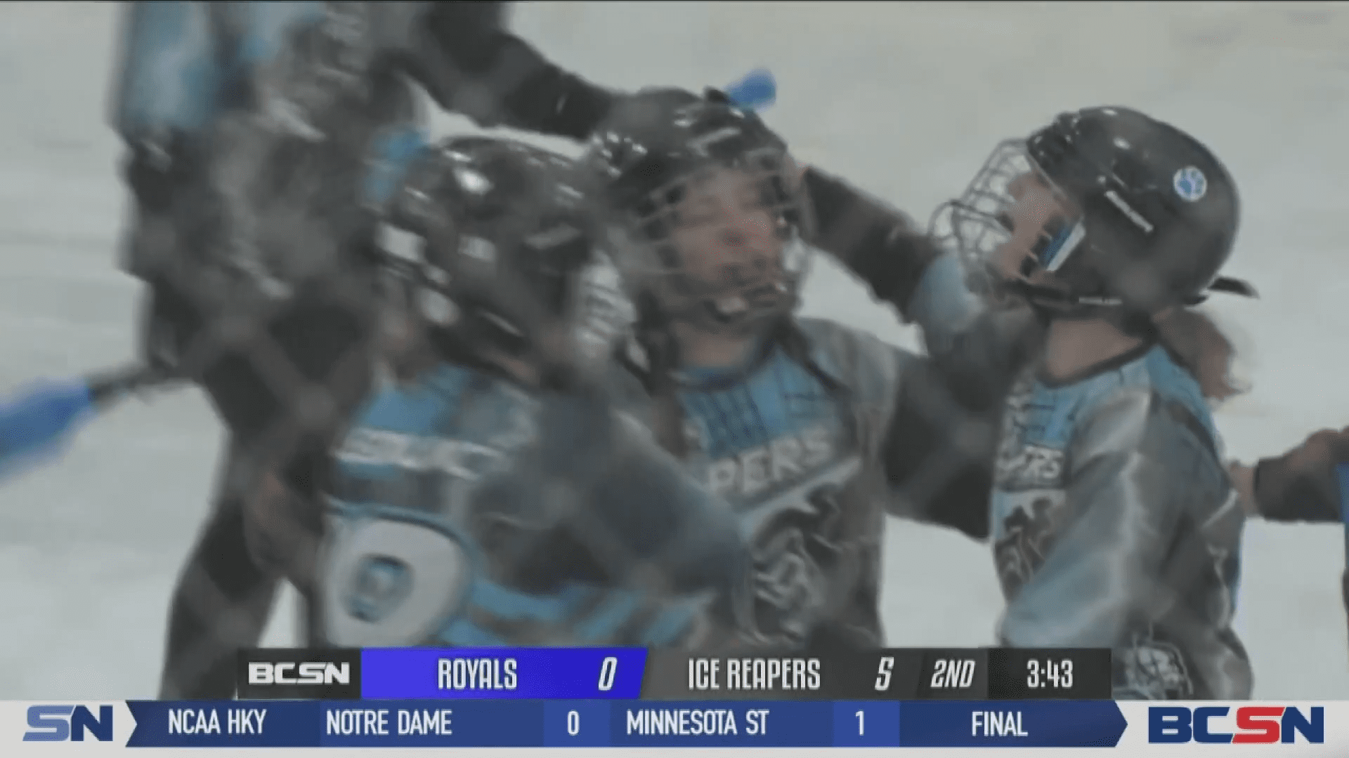Ice Reapers Claim Broomball League Championship