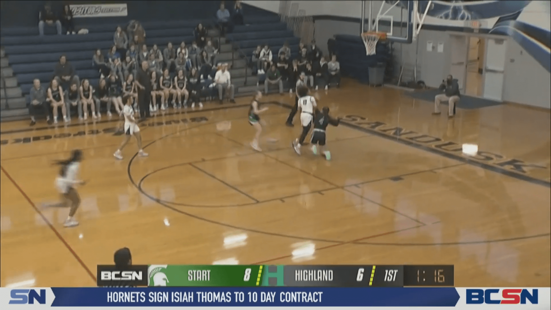 Start Holds Off Medina Highland to Advance to Girls Basketball Regional Finals