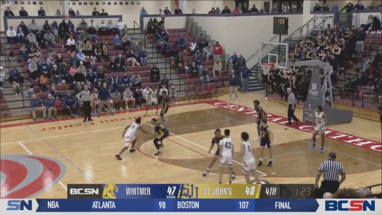 Antione West Buzzer-Beating OT Three Knocks Off St. John's in District Thriller