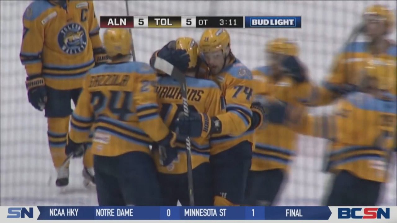 Walleye Outlast Allen in Overtime
